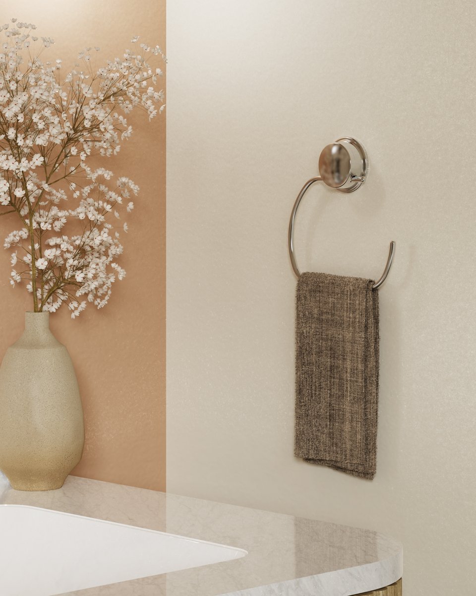 BetterLivingTM's tweet photo. Make organizing effortless and elegant. ✨ The versatile KROMA STICK 'N LOCK+ Toilet Roll or Towel Holder delivers two sleek and functional storage solutions for every bathroom. https://t.co/Muh8IJkeMQ