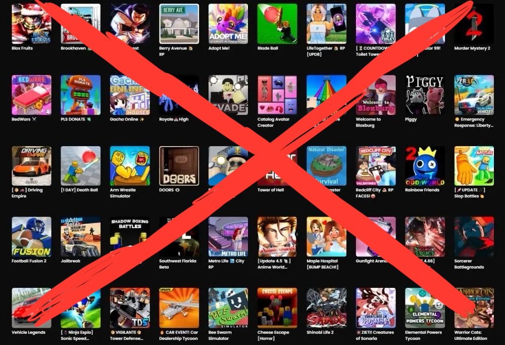 👉Roblox = Brainrots👈

No existen más juegos ya 🤷‍♂️

La audiencia es clara