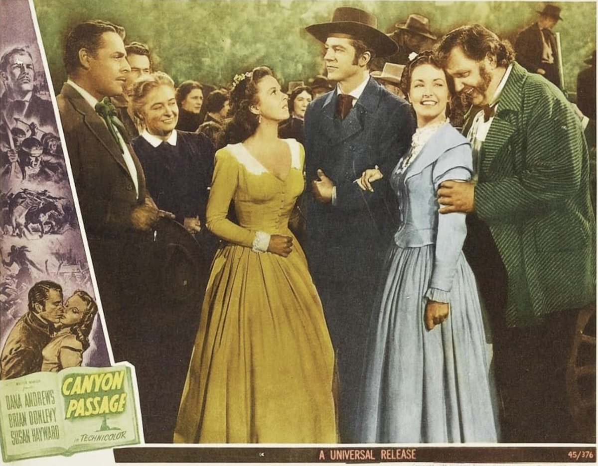 “One of the most mysterious and exquisite examples of the western genre ever made.” – Martin Scorsese on CANYON PASSAGE

See the 4K restoration Saturday morning, part of Frontier Visions: TRAIN DREAMS and Stories from Old Wild America. paristheaternyc.com/film/canyon-pa…