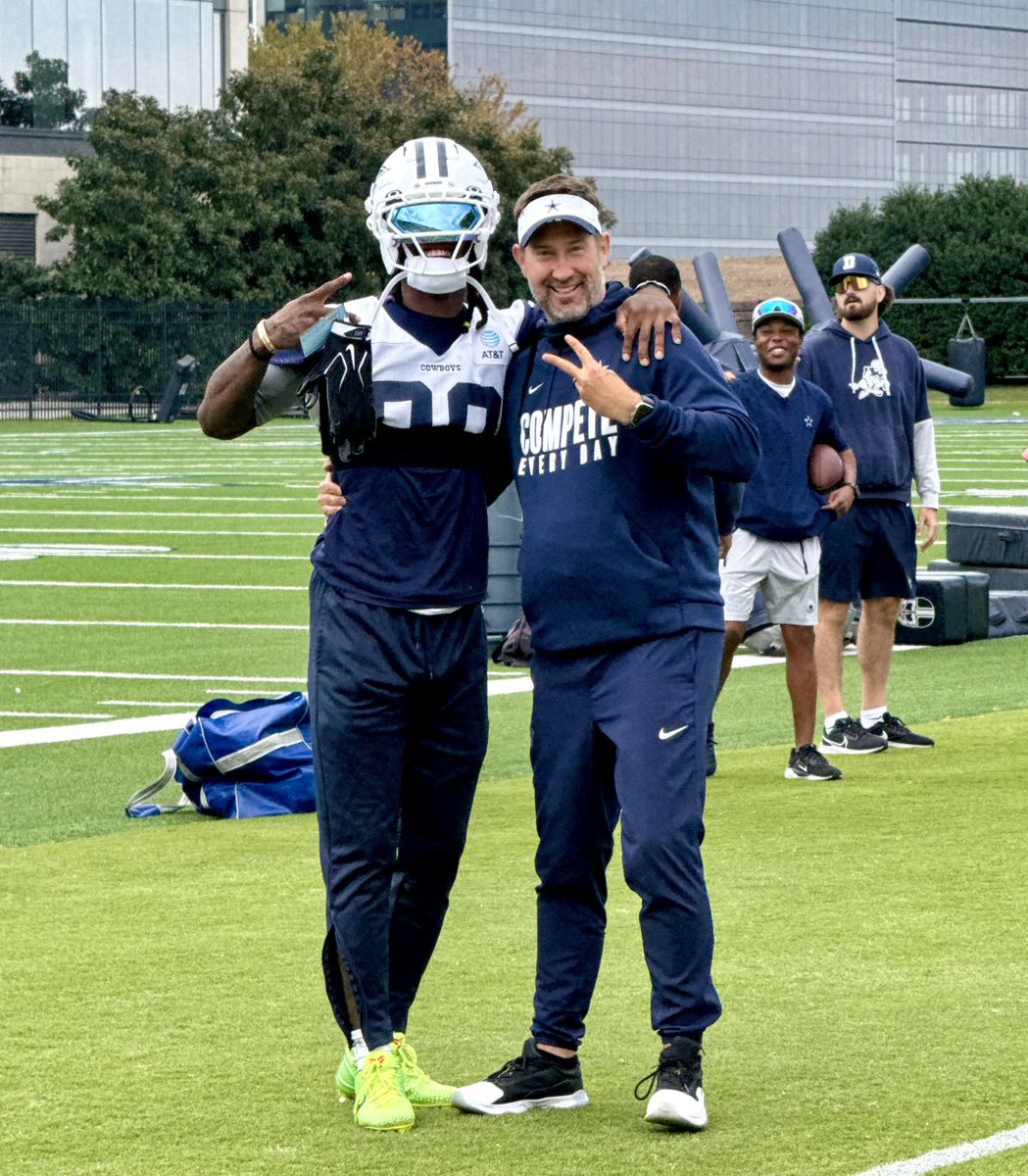 Brian Schottenheimer is very happy to have CeeDee Lamb back 