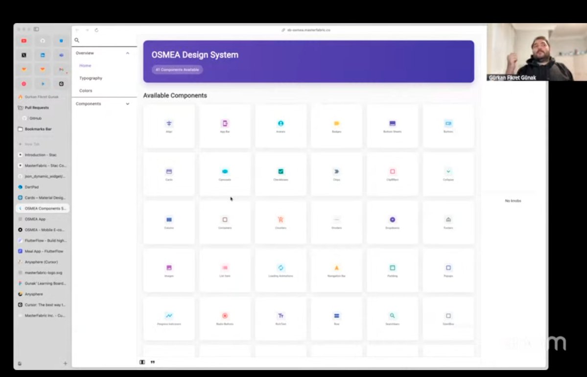gurkandev's tweet image. We talked about some essential technologies for #Flutter product development and great contributors to the ecosystem in our YouTube content today:
✨ @stac_dev✨ osmea.masterfabric.co
Their work in the Flutter world is absolutely super! 🚀
Check out the details next post ⬇️