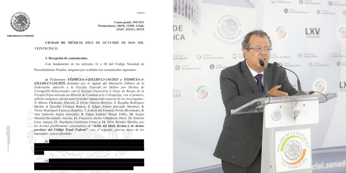 🔎 #PorSiNoLoViste Imputará FGR desvío de 320 mdp en la UAQ con Gilberto Herrera 

Todos los implicados trabajaron con el actual diputado federal de Morena; si no van, serán prófugos.

👉 adninformativo.mx/imputara-fgr-d…