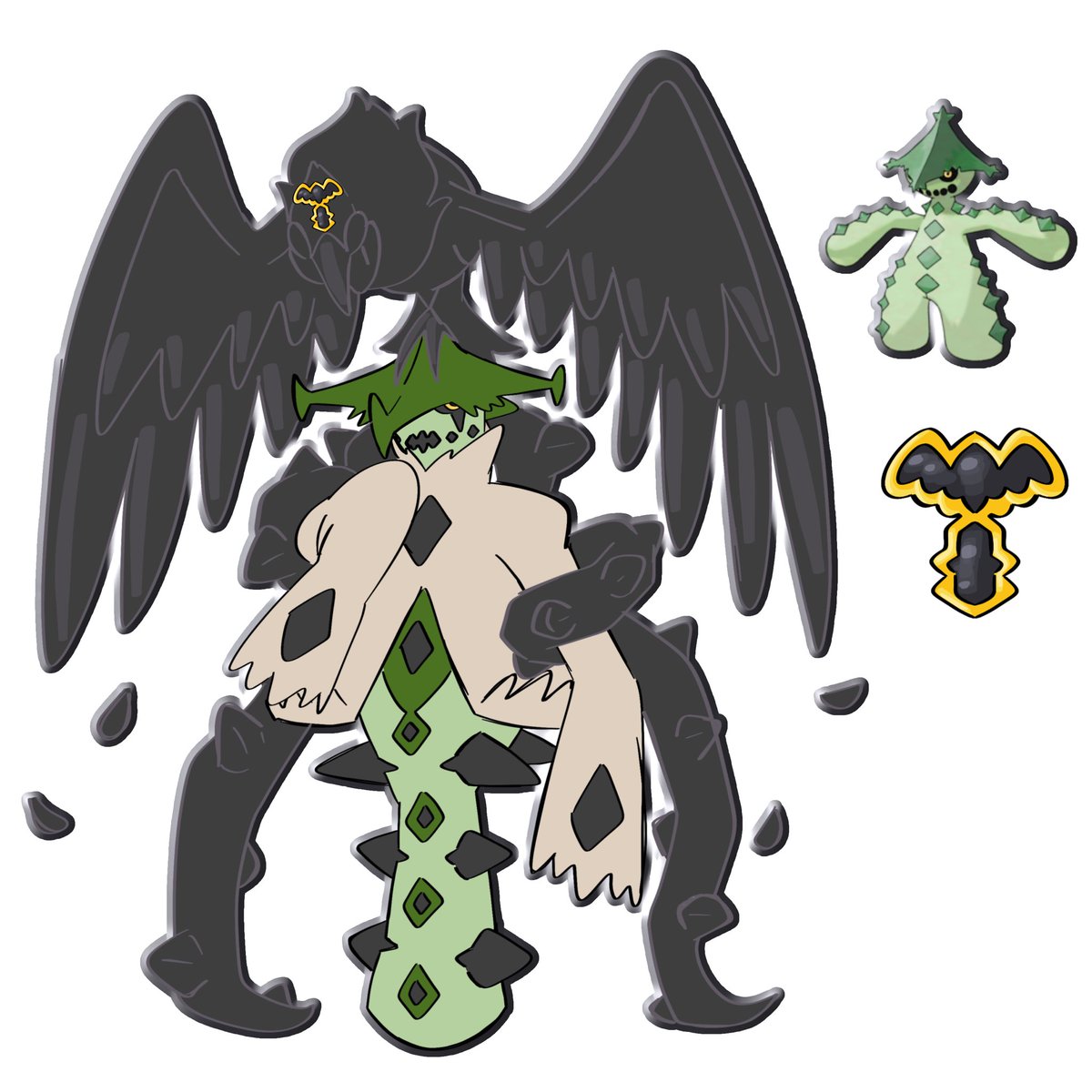 gimmick form Cacturne 

#fakemon #pokemon #PokemonLegendZA #pokemonlegendsza #plza