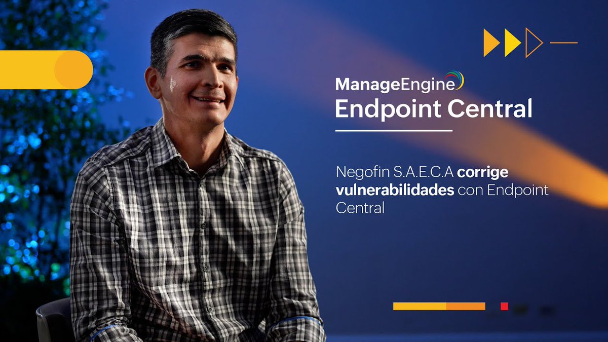 🛡️💻 ¿Sabías que Negofin S.A.E.C.A corrige vulnerabilidades con #EndpointCentral? 🚀 En este caso de éxito conocerás cómo logró una gestión unificada de endpoints, activos y vulnerabilidades. 🔍✨ Míralo completo aquí. 👉📹 mnge.it/S6w