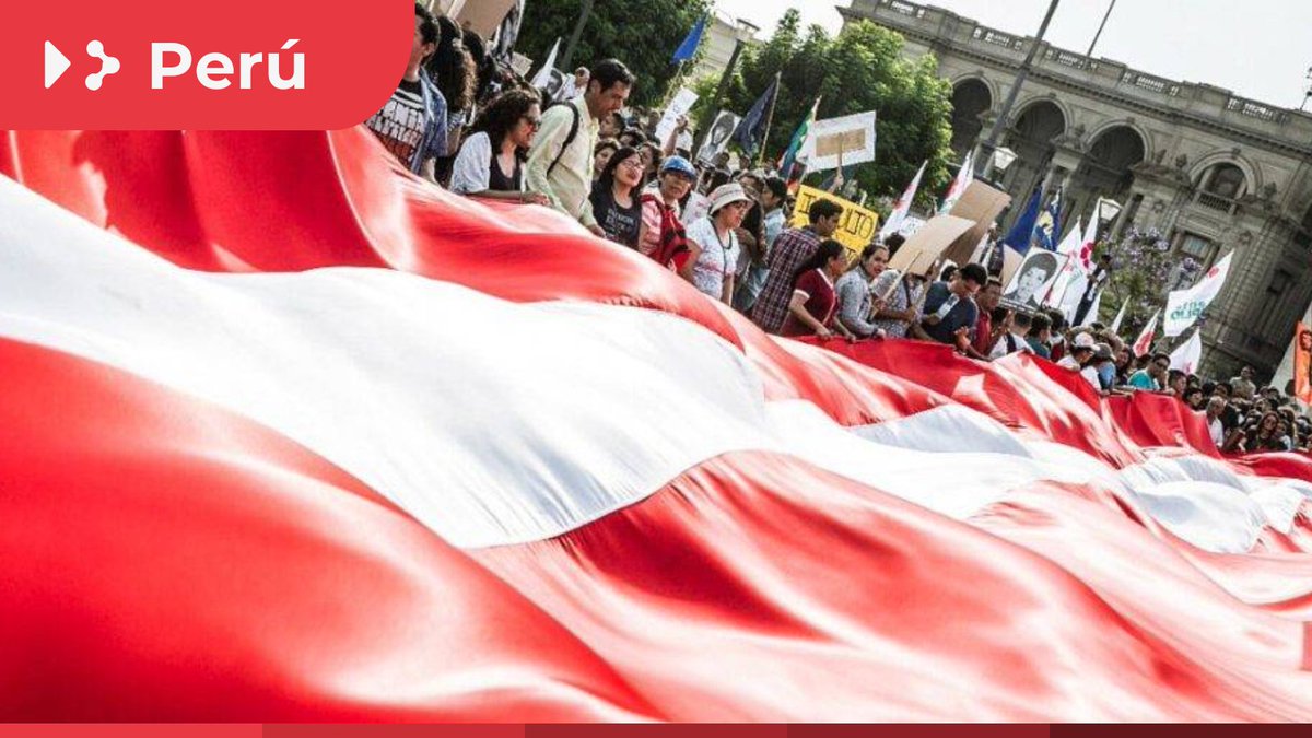 🔴#Perú | Expresamos nuestra profunda preocupación por la brutal represión a la protesta social ocurrida el 15 de octubre en Lima que dejaron un civil muerto y al menos 100 heridos. Abrimos 🧵