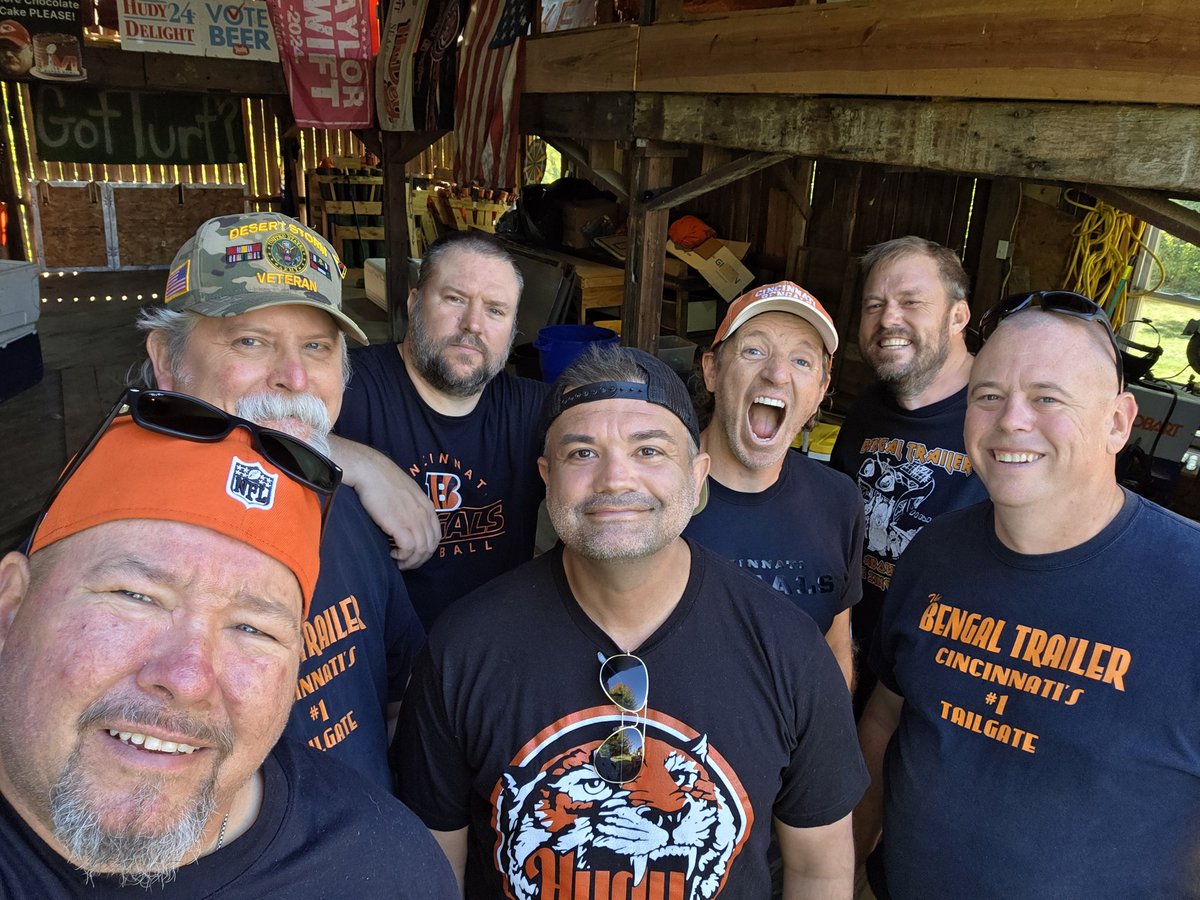 We didn't get the memo on the white out  #Bengals #WhoDey