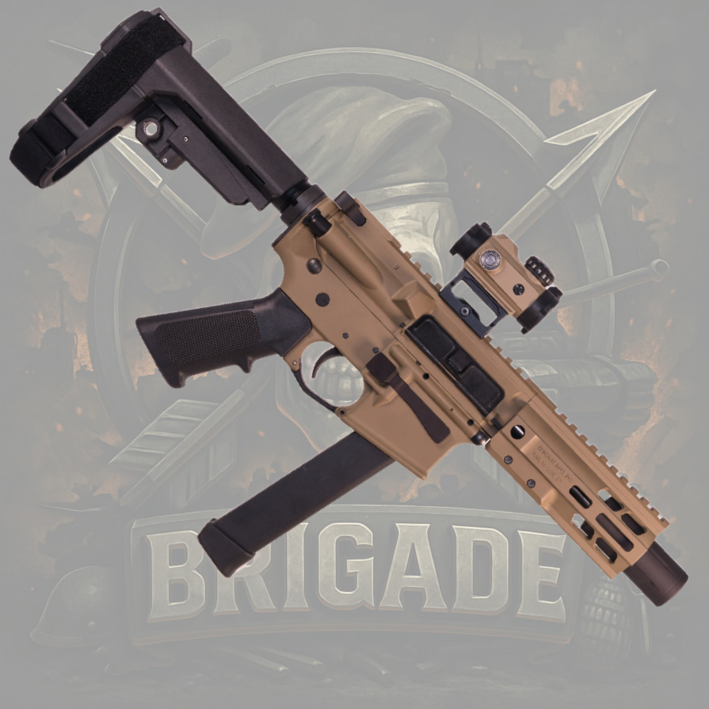 BrigadeMfg's tweet photo. BM-9 6.5" Sig ROMEO MSR Sight SBA3 brace https://t.co/QLO3ghr3H4