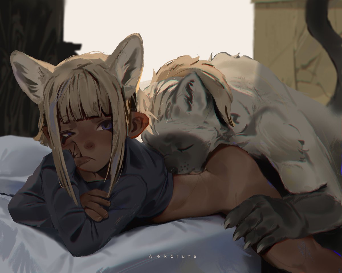 🥵
#illust #イラスト #digitalillustration #oc #femboyart #furryart