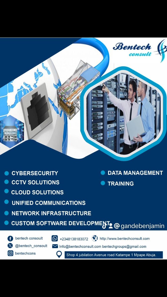 bentech_consult's tweet photo. Contact us today https://t.co/0qWB9qL1FZ