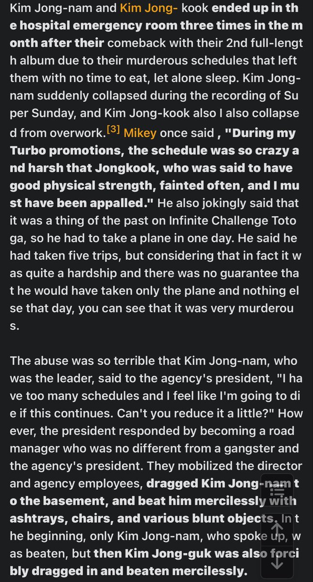 TW‼️ C-JeS ent CEO Baek Chang-ju is a convicted felon. back in the 1990s, he managed the group Turbo and personally participated in their brutal beatings, torture, and confiscation of money. BCJ served time in prison for his crimes. he’s now CEO of the agency that’s WHIB under.
