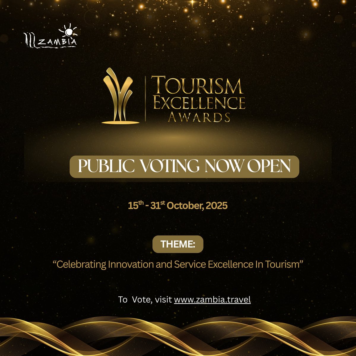 VOTE FOR MWABA MWILA ADVENTURES!

Thrilled to share that Mwaba Mwila Adventures is nominated for the Tourism Excellence Awards in the category of Best Domestic Tourism Promoter!