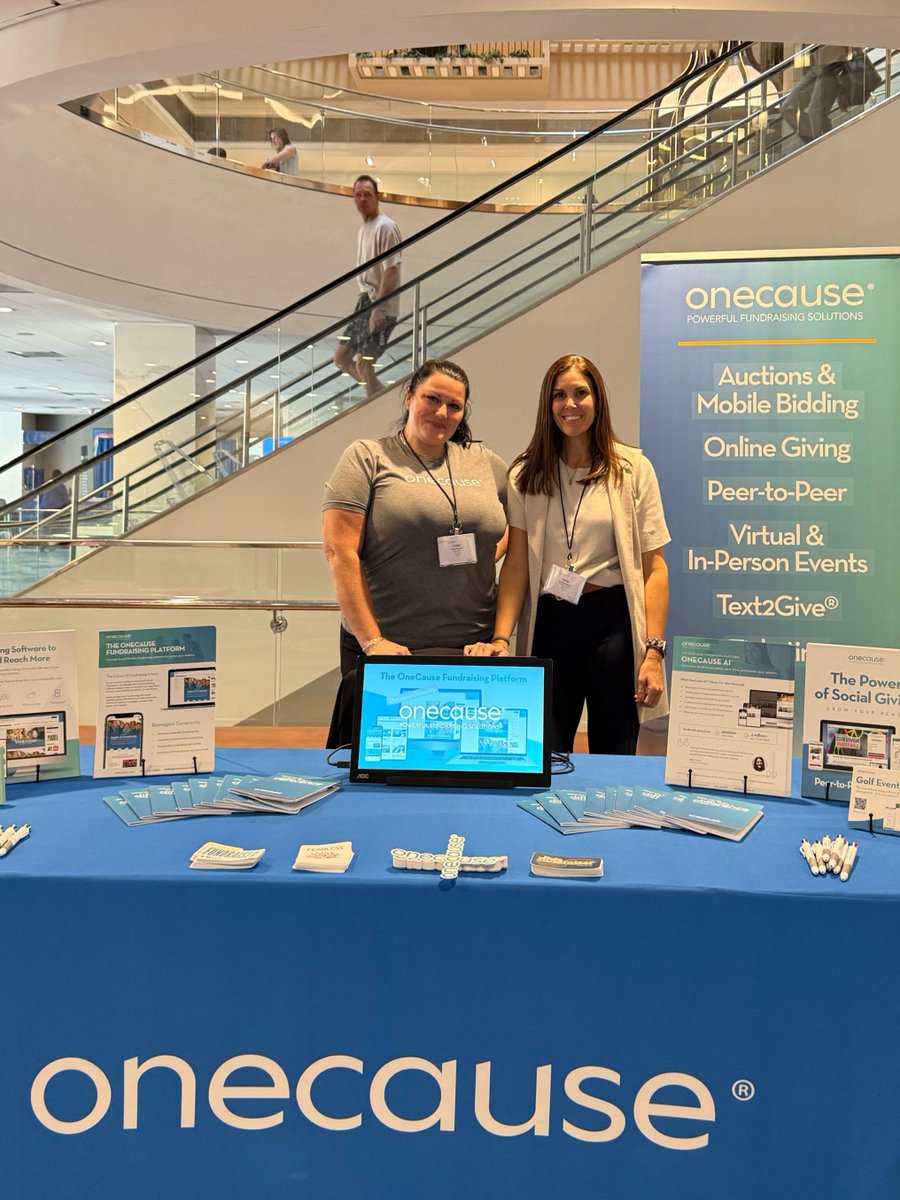 #AFPLead is underway! 🎉 We're honored to sponsor and be surrounded by incredible nonprofit leaders, innovators, and fundraisers who are redefining what it means to lead with purpose. 💙 If you’re here, stop by Booth 8 and say hi. We’d love to connect!