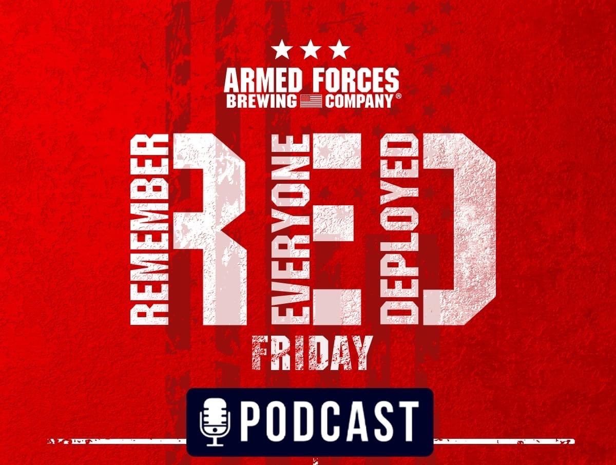 ArmedForcesBC's tweet photo. Since our beers are coming back in to the market this month the RED Friday Podcast re-launches Friday, November 14th at 7pm EST. 

Tomorrow, we’ll announce our special guests for the November 14th podcast. 

You can watch the RED Friday Podcast LIVE right here on our X channel or on our Facebook, Linkedin, YouTube, and Instagram channels!