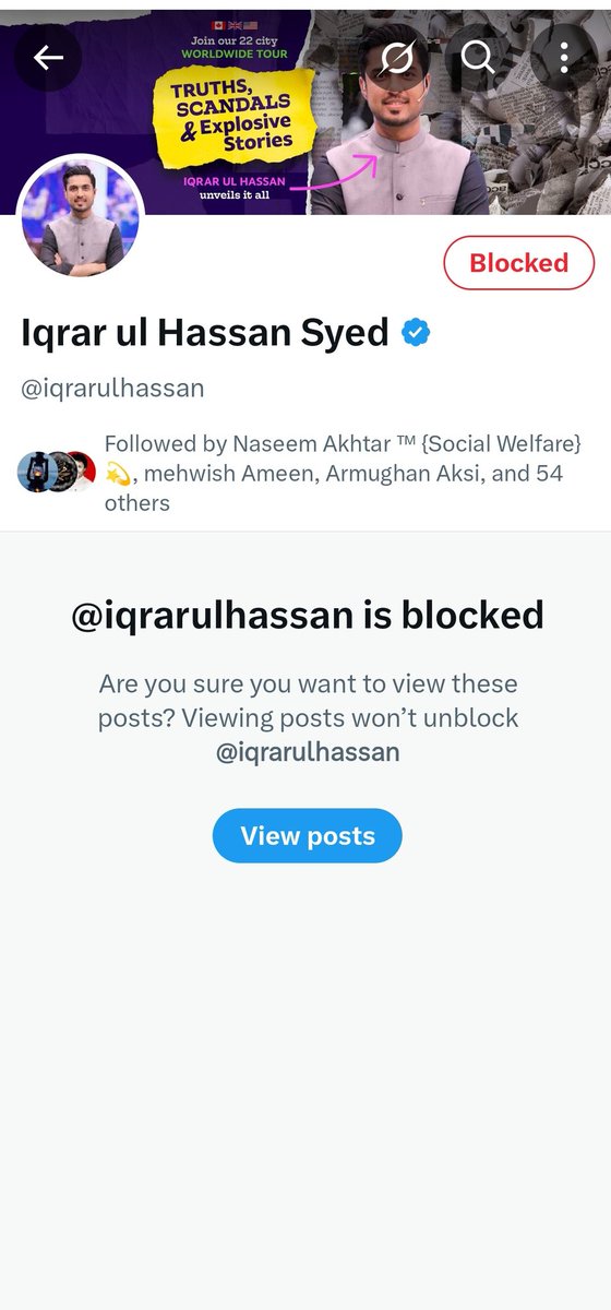 AlamSubhani's tweet photo. @MShehzadSpeaks میں نے اس منافق کو پہلے سے بلاک کر رکھا ہے ۔ https://t.co/x66eRQlF4j