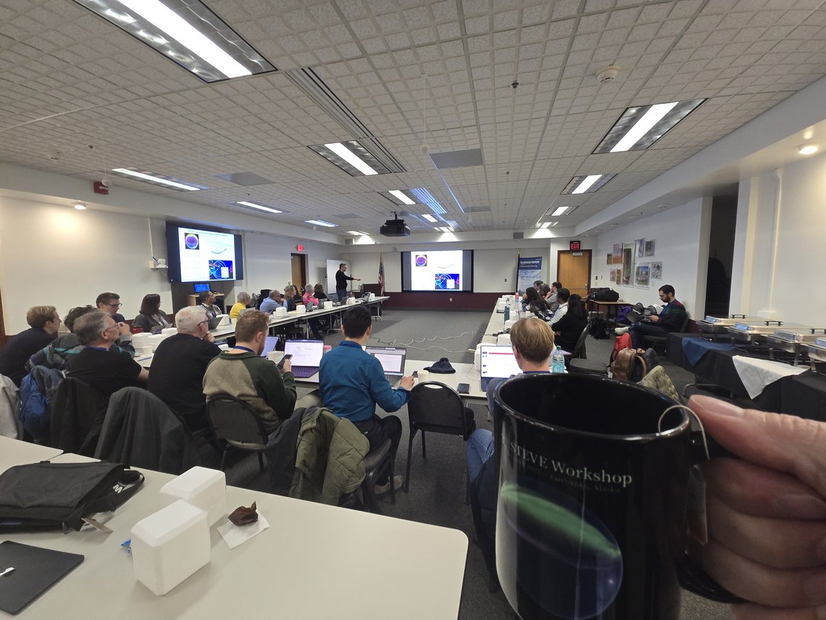 I'm in Fairbanks this week for the 3rd STEVE Workshop! Thanks to the <a href="/NSF/">U.S. National Science Foundation</a>, MIT Haystack and <a href="/NASA/">NASA</a> for organizing and sponsoring this event!