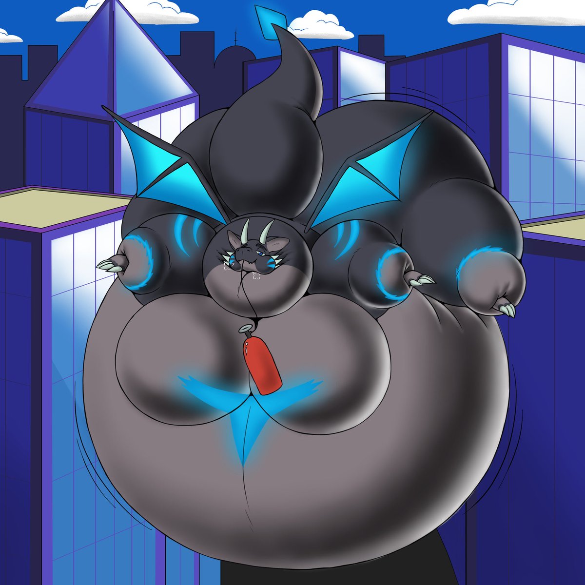 afluffybyte's tweet image. Comm for @BoochButt! Thank you!