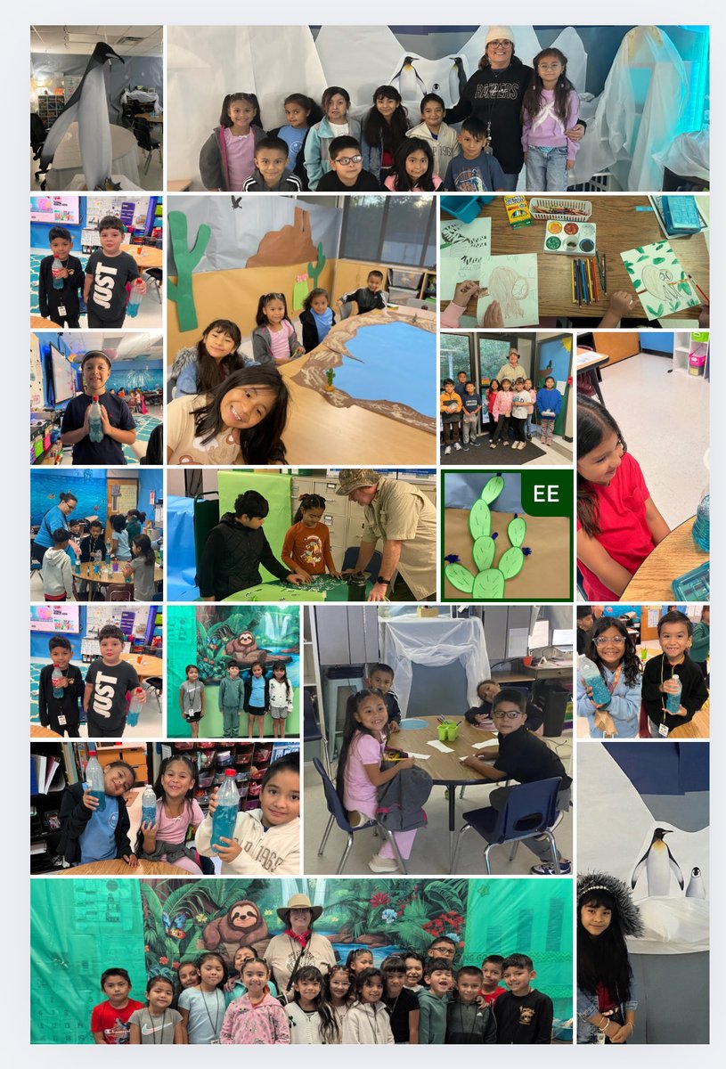 Second grade students immersed themselves into a world of habits!