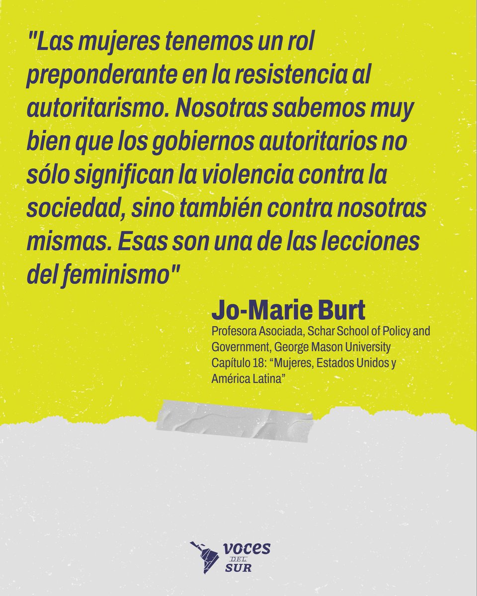 🎙️ Nuevo capítulo de Voces del Sur:
“Mujeres, Estados Unidos y América Latina”

Conversamos con Jo Marie Burt, académica y activista de DD.HH., sobre violencia política, justicia transicional y el impacto de EE.UU. en la región.

🎧 Escúchalo en 👉 pefal.org/podcast/