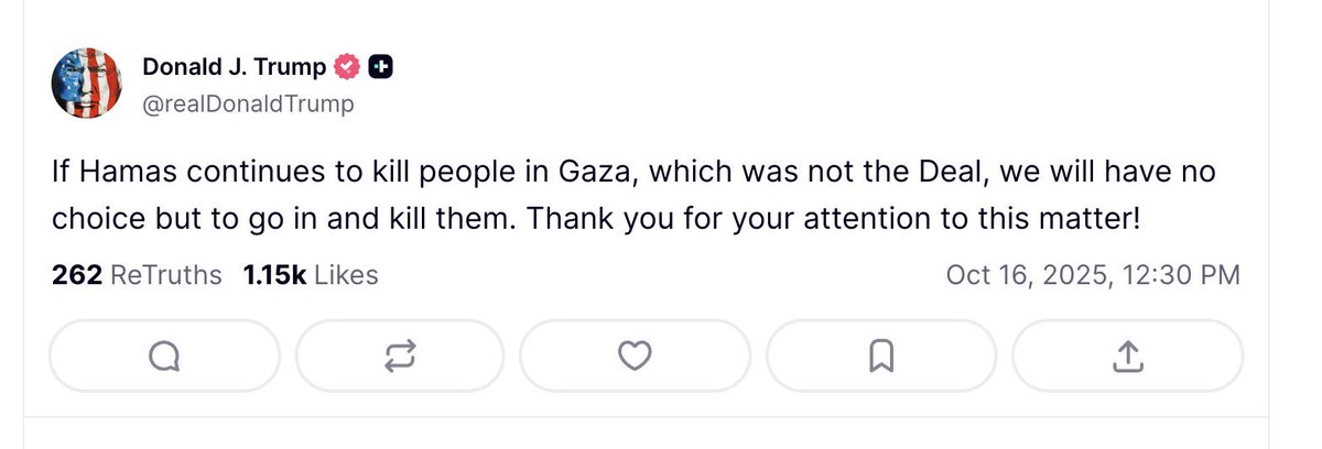 Trump threatens American boots on the ground in Gaza to fight Hamas
