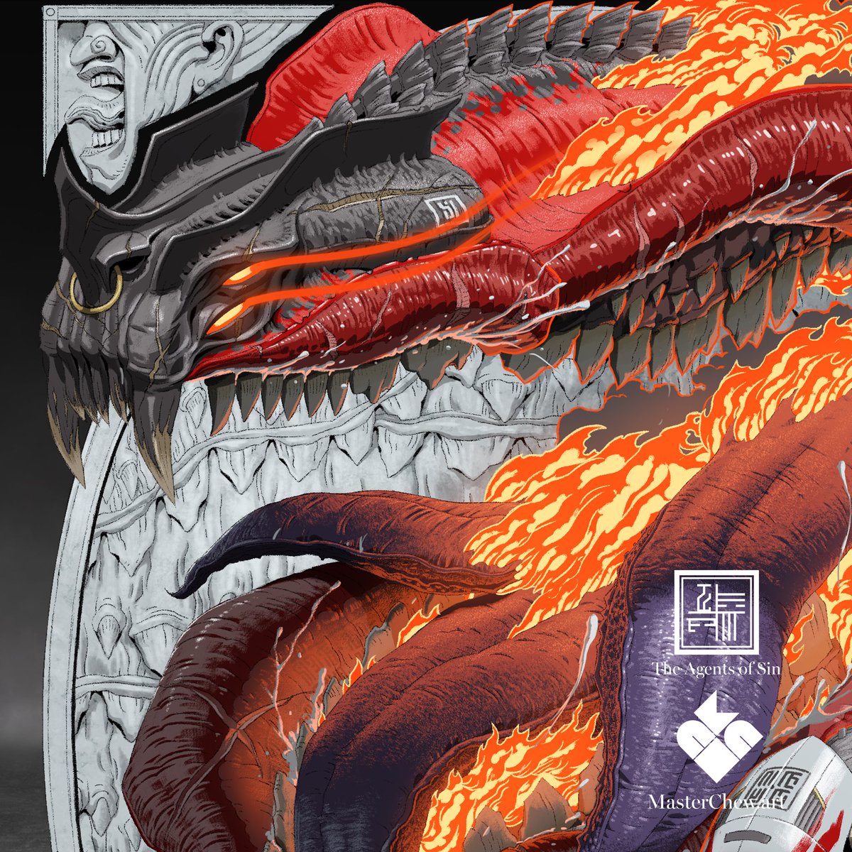 #AOS Grimoire: Ravenous Bite

“The Agent unleashes Gluttony’s jaws, dashing towards a target area and biting all enemies in their path, absorbing their essence and devouring any enemy that has low health.”

Skills and abilities designed by <a href="/DatKPTho/">KP</a> 

#digitalart #art #conceptart