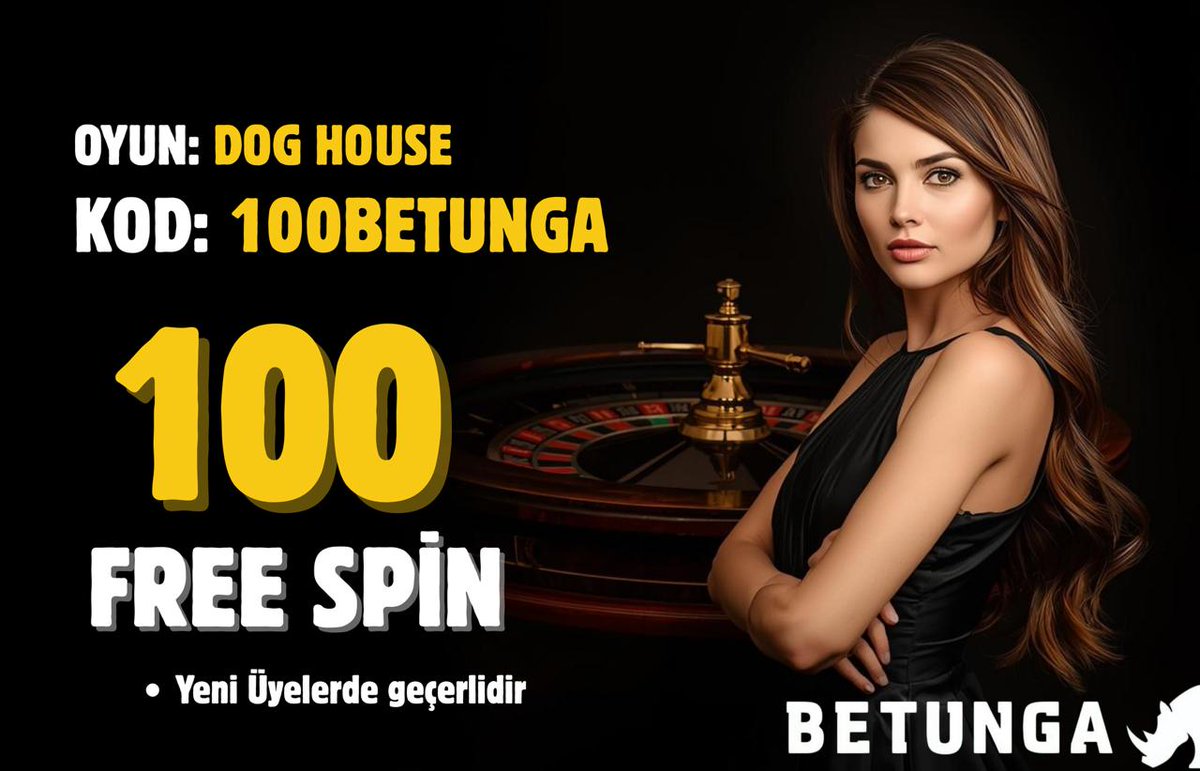 🎁 Yeni Üyelere Özel!
🐶 Dog House oyununda seni bekleyen hoş geldin fırsatı!
🎰 Kod: 100BETUNGA
🎉 Hemen üye ol, şansını dene ve kazanmaya başla!betunga.com/a/5pk1m48ARL