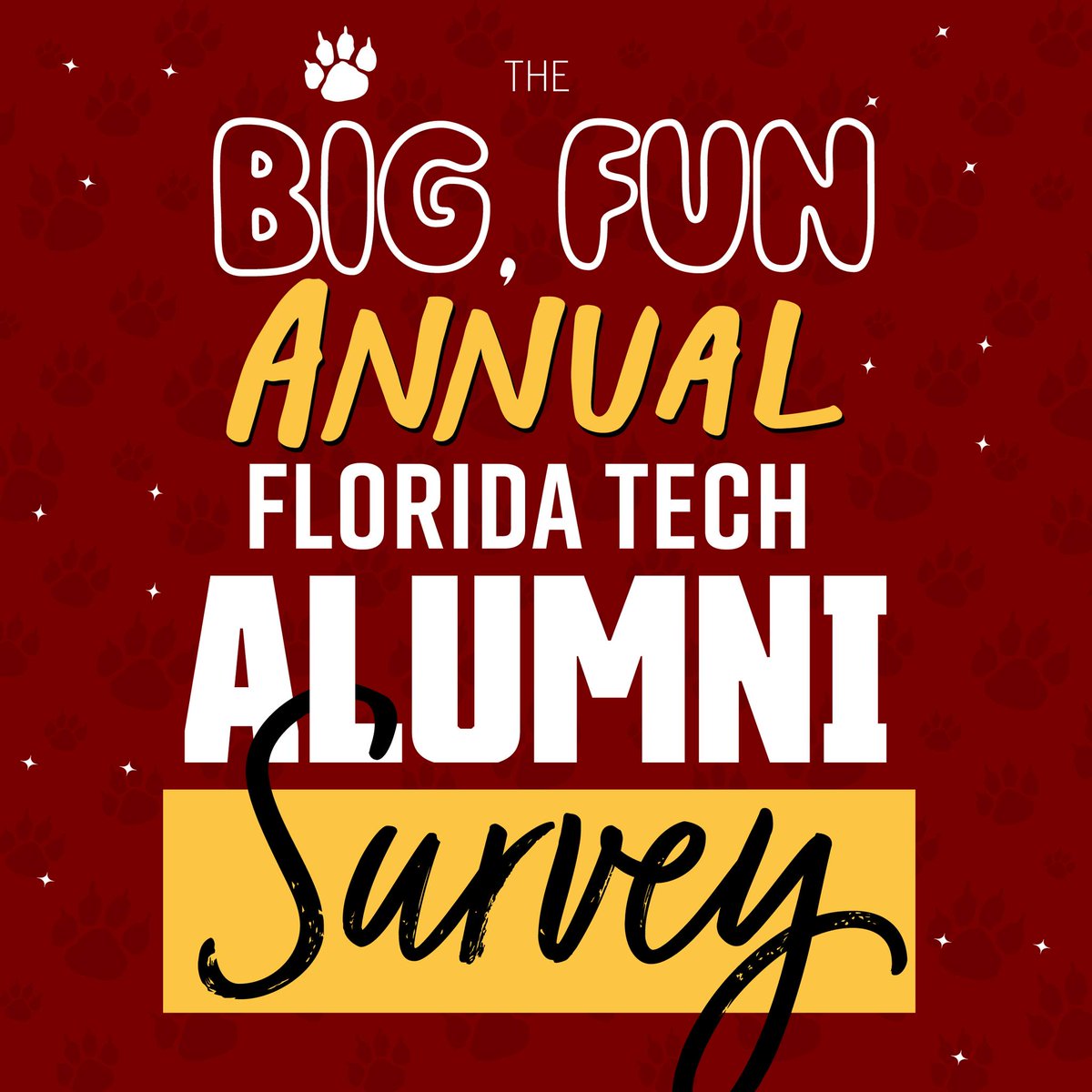 The 2025 Big, Fun Florida Tech Alumni Survey is still open — and this year, it’s all about food! 🍽️ 

Share your tasty truths for a chance to win a $250 prize pack.

Take the survey: fit.co1.qualtrics.com/jfe/form/SV_a3…