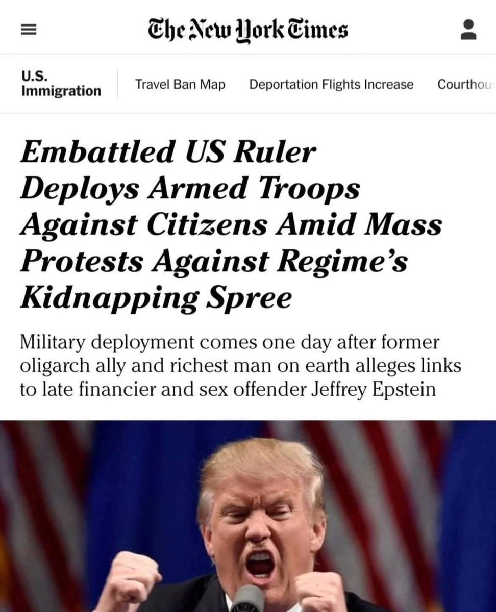 How what's happening under Trump would be described in the US media if it was happening in other countries: