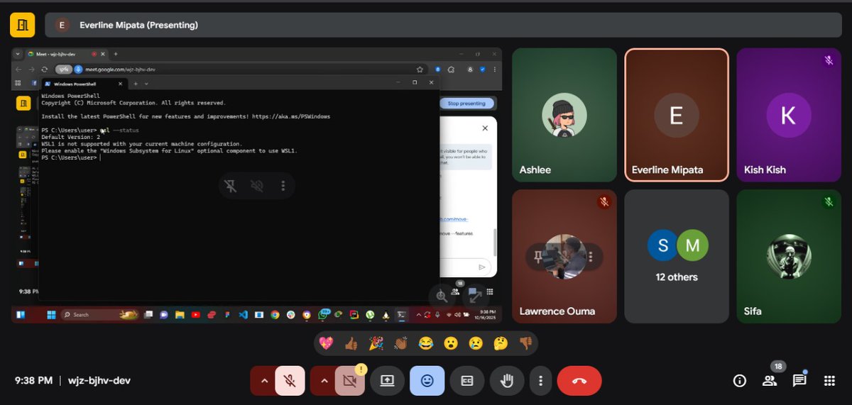 <a href="/SuiNetworkKE/">SUI Kenya Community</a> builders in preparation for the Sui Campus Workshops, starting this weekend. Already in contact with the students taking them through some few installations. Huge shout out to the entire team for the effort you're putting 👏🏻👏🏻 #SuiCampusHacks
