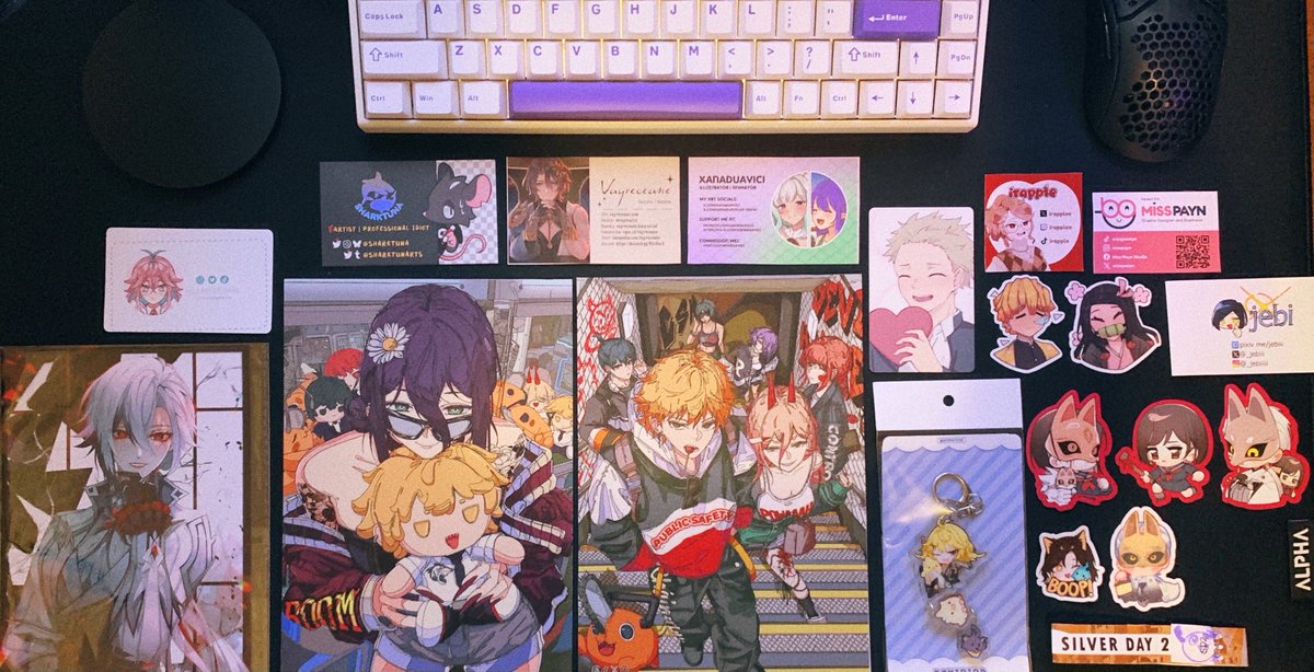 SmolchiX's tweet image. I know this is very late but...

#COSMANIA2025 HAUL