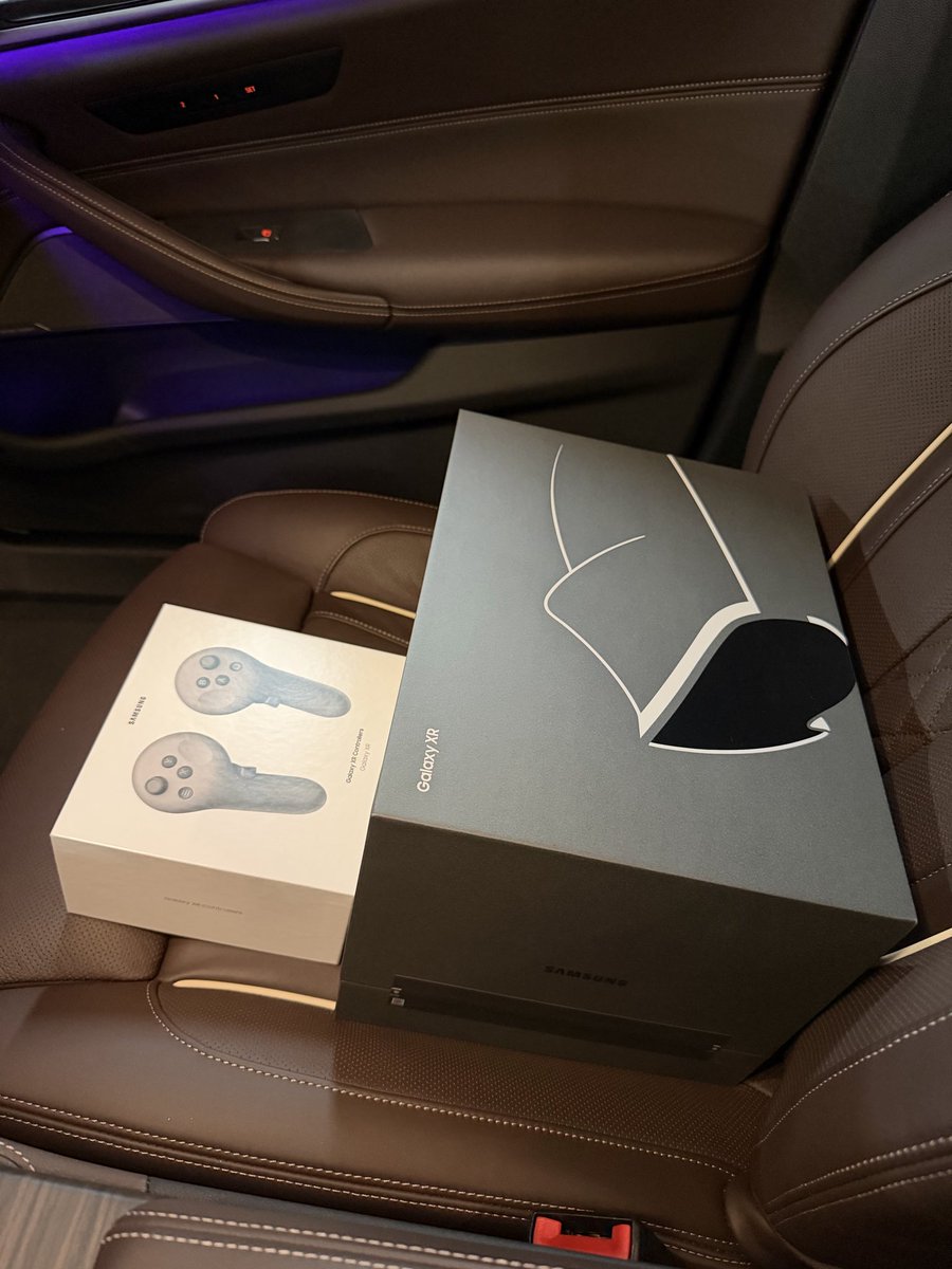 갤럭시xr 픽업 완료