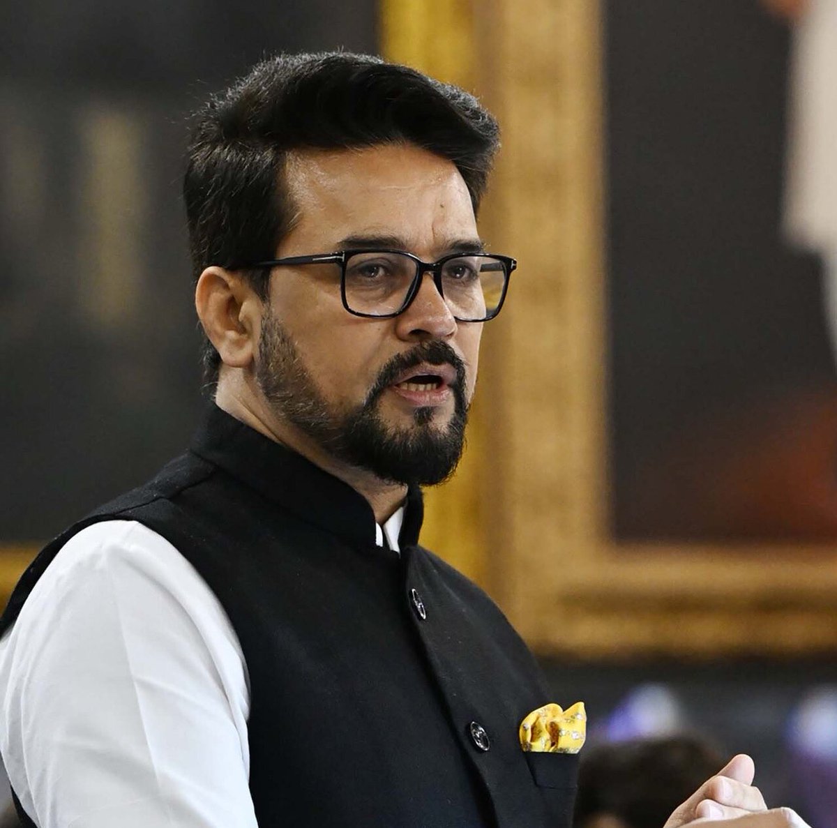 Warm birthday greetings to Shri <a href="/ianuragthakur/">Anurag Thakur</a> ji, Hon’ble Member of Parliament, Lok Sabha and former Union Minister.

Wish you a great year ahead filled with happiness, prosperity and wellness. God bless!

<a href="/narendramodi/">Narendra Modi</a> <a href="/AmitShah/">Amit Shah</a> <a href="/JPNadda/">Jagat Prakash Nadda</a> <a href="/blsanthosh/">B L Santhosh</a>