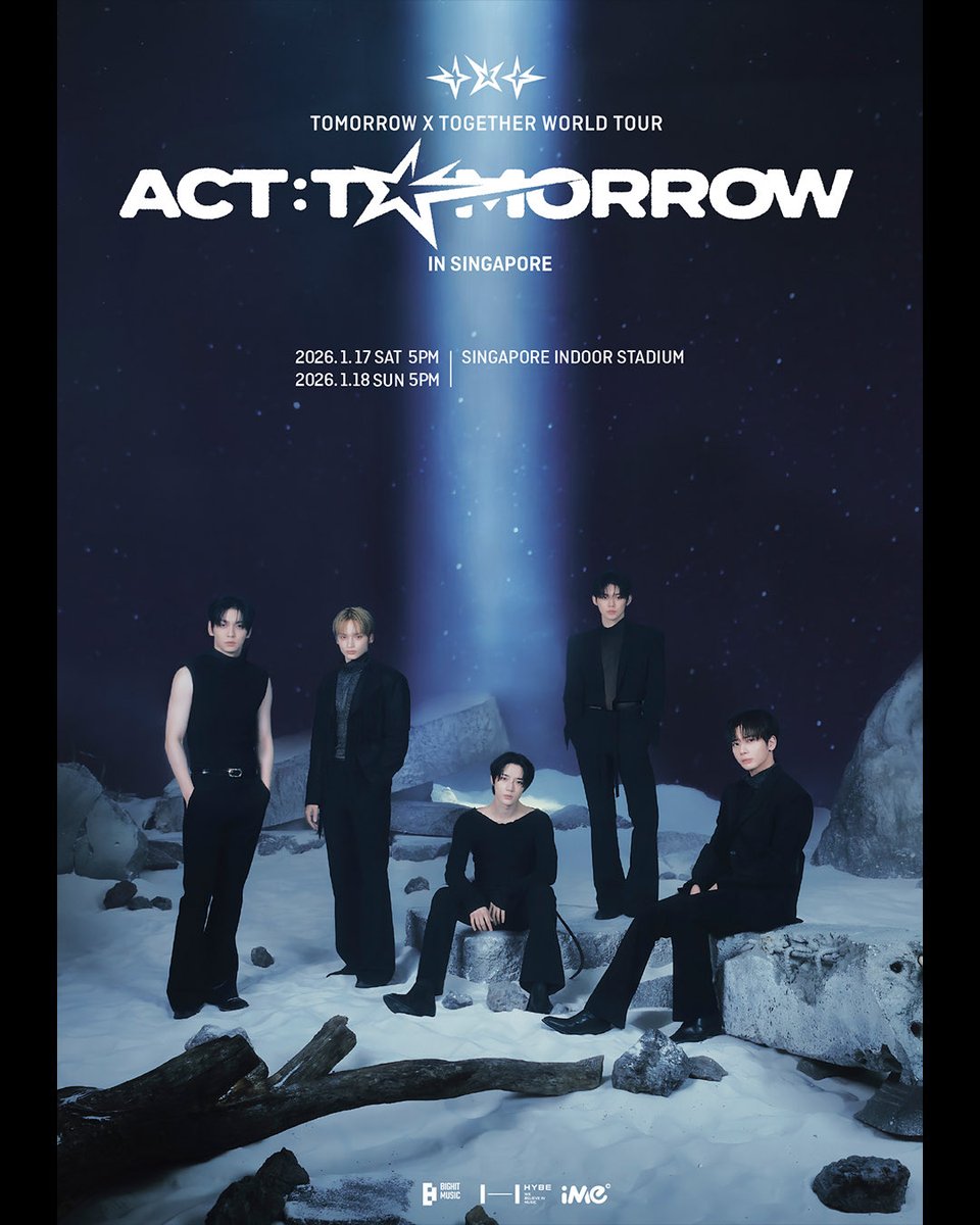 𝐓𝐎𝐌𝐎𝐑𝐑𝐎𝐖 𝐗 𝐓𝐎𝐆𝐄𝐓𝐇𝐄𝐑 𝐖𝐎𝐑𝐋𝐃 𝐓𝐎𝐔𝐑 &lt;𝐀𝐂𝐓 : 𝐓𝐎𝐌𝐎𝐑𝐑𝐎𝐖&gt; 𝐈𝐍 𝐒𝐈𝐍𝐆𝐀𝐏𝐎𝐑𝐄✨

Ready to 𝐵𝑒 𝑡ℎ𝑒 𝑂𝑛𝑒 in the crowd?
Seat plan for TOMORROW X TOGETHER WORLD TOUR &lt;ACT : TOMORROW&gt; IN SINGAPORE is dropped now!

🎫𝗠𝗢𝗔 𝗠𝗘𝗠𝗕𝗘𝗥𝗦𝗛𝗜𝗣