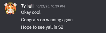 oh and as if it wasnt enough to continuously fuck us over during bracket, all of our team got blacklisted from s2 except for 1 player. Mind you, 2 of them (BLP and Dani) never even talked in the server or ever talked shit about anyone on the staff team.