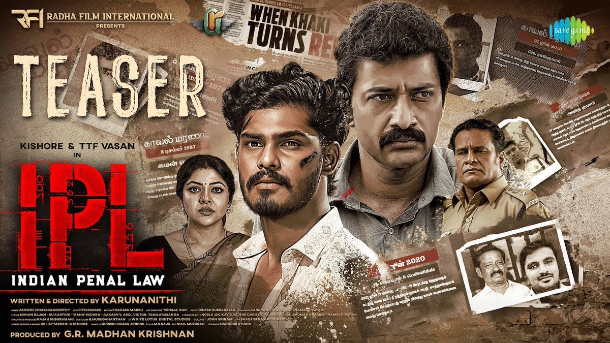 dir_thalapathi's tweet image. TTF  Vasan starrer #IndianPenalLaw Teaser Out Now 

A film by Karunanithi 

Link - youtu.be/bMt5mNFcsT0
