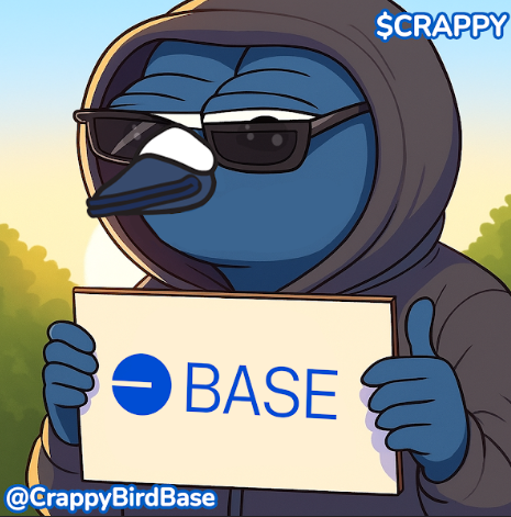 DeFiGamerRyan's tweet photo. @DegenOnBase_ $CRAPPY got my full support. Survived a CTO, came back stronger than ever. https://t.co/3Lx6TjAsK7