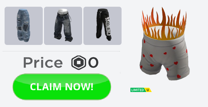 GameForceRoblox's tweet image. Get Free Items from the Roblox UGC Marketplace buff.ly/cUr9SeA | FREE Roblox UGC Limited - Ignite every lobby with Pants On Fire A, the sizzling UGC pants that scream "too hot to handle."...  
2,100+ Games | 44,000+ Codes! buff.ly/TZx50Bv…