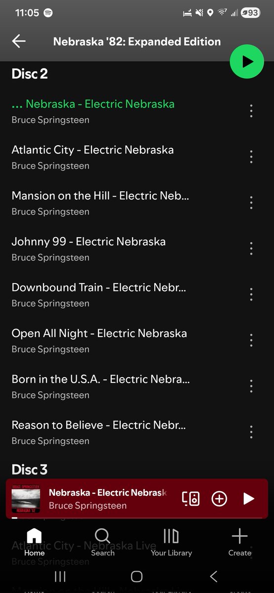 AnnaRoseMahoney's tweet photo. It's real. It's real. Its actually real. 😭😭😭😭 #electricnebraska #springsteen https://t.co/xVHLr2ONjf
