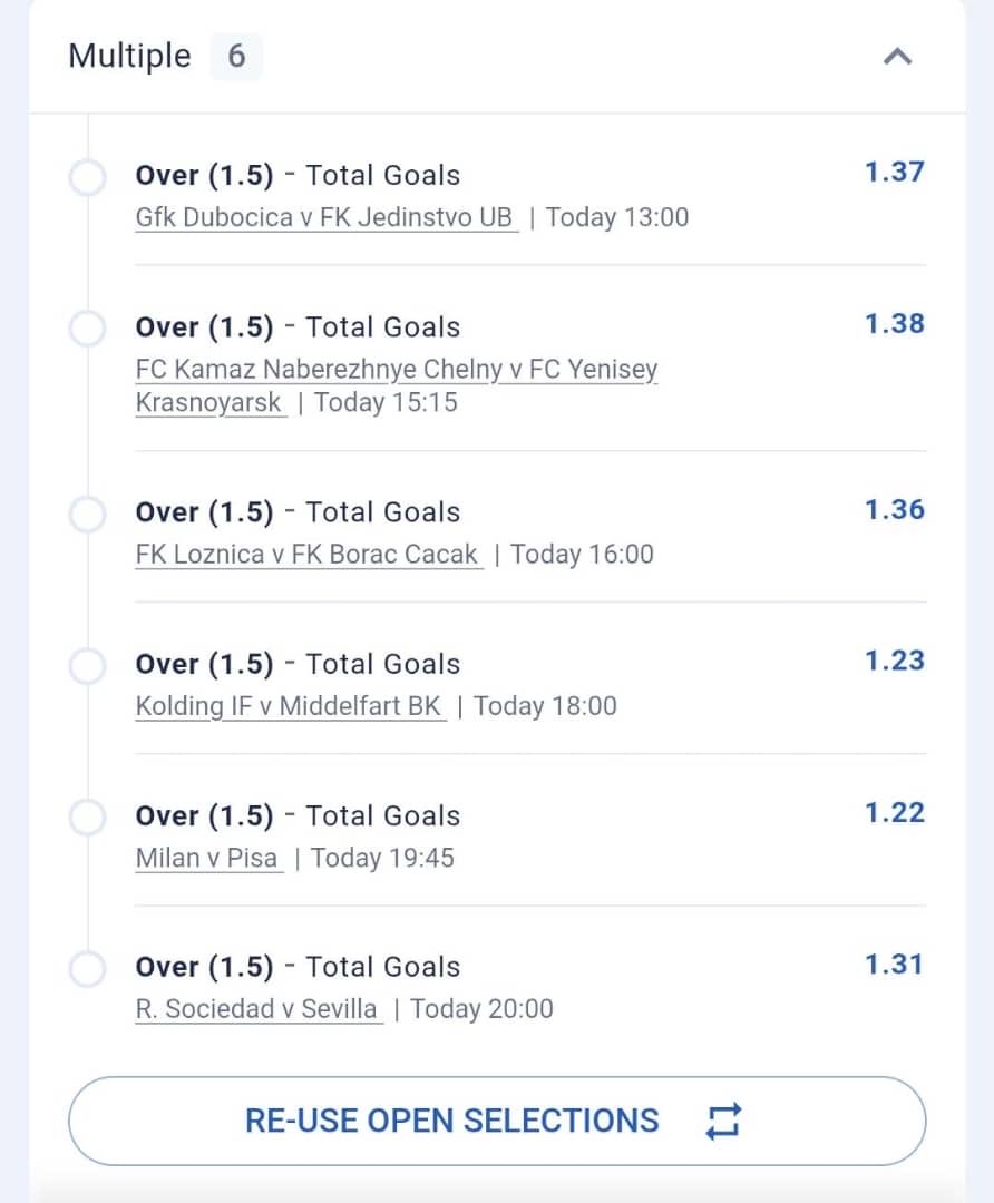 ๐ Daddy Fernandes ๐ ๐ณ๐ฌ๐ฒ๐ฝ๐จ๐ฆ (@kingkuti_) on Twitter photo Today's Game on <a href="/BetKingNG/">BetKing Nigeria ๐</a>
5 ODDS ๐๐ 2G25PT
2 ODDS ๐๐ 921J7Z
You donโt have Betking? Register using this links below ๐๐๐๐
bking.me/register
App downloads ๐ bking.me/app-download
Click here to get more bets ๐ bking.me/Kingkuti_ Today's Game on <a href="/BetKingNG/">BetKing Nigeria ๐</a>
5 ODDS ๐๐ 2G25PT
2 ODDS ๐๐ 921J7Z
You donโt have Betking? Register using this links below ๐๐๐๐
bking.me/register
App downloads ๐ bking.me/app-download
Click here to get more bets ๐ bking.me/Kingkuti_