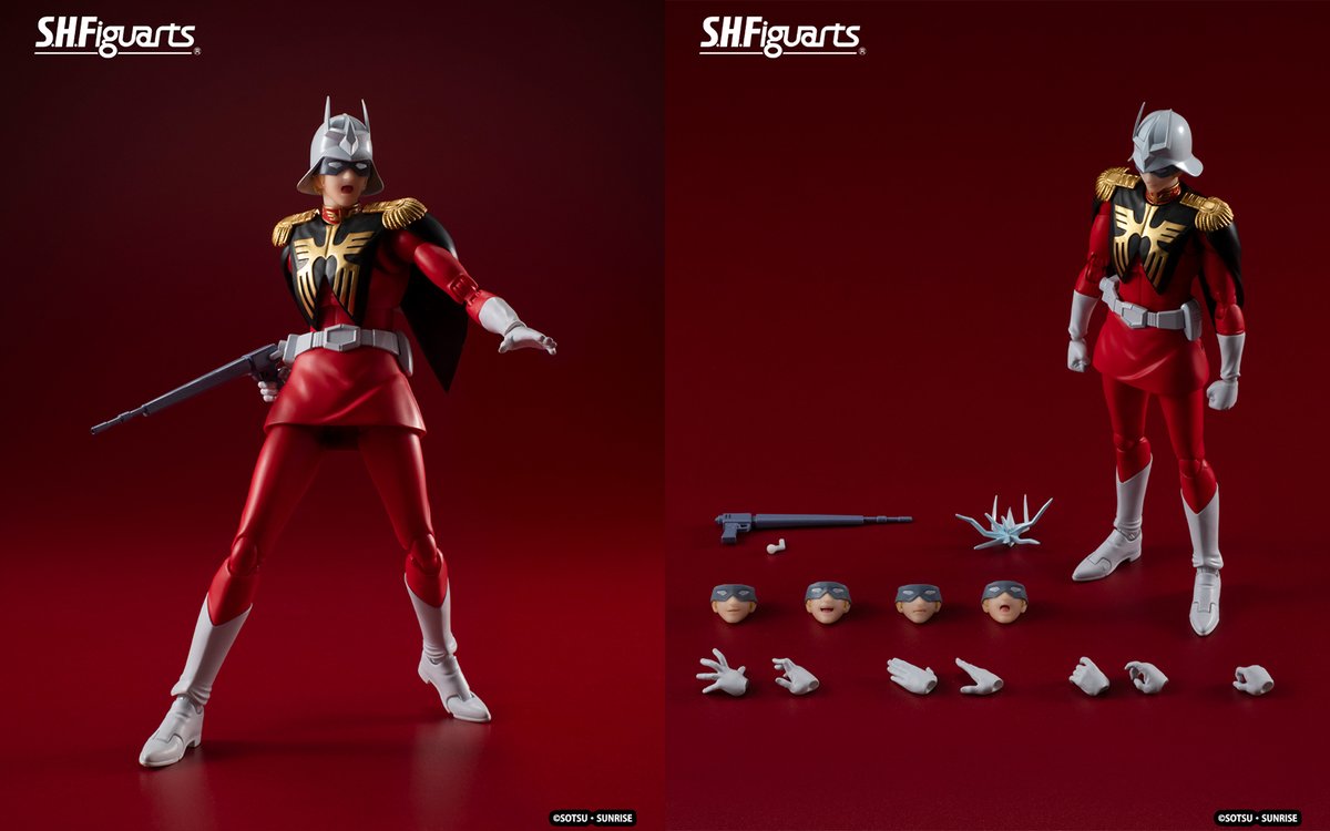 今週の新商品】 『#機動戦士ガンダム』より 「S.H.Figuarts シャア