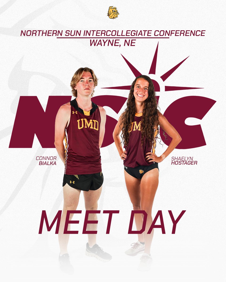 It's championship Friday!!

🏆: NSIC Cross Country Championships
📍: Wayne, Neb.
⛳️: Wayne Country Club Golf Course
⏰: 12:00 p.m., Women's 6,000m
⏰: 1:15 p.m., Men's 8,000m
💻: Finish Line Camera - nsicnetwork.com
📊: Live Results -- dakotatiming.anet.live/meets/55474