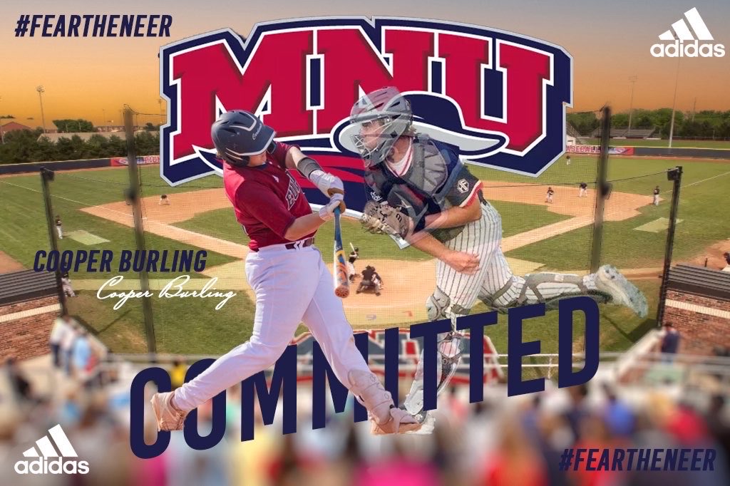 I am excited to announce I will be continuing my academic and athletic career at MNU with <a href="/MNUBaseball/">MNU Baseball</a> 
I want to thank MNU for the opportunity along with my family for all the support <a href="/naturalbaseball/">Natural Baseball Academy</a> <a href="/Eudora_Baseball/">Eudora Cardinal Baseball</a> and all the coaches that help and supported me along the way.