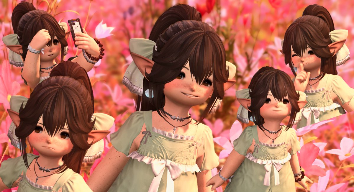 please look at this picture I made of my Lalafell cutemaxxing, cutemogging, and cutefarming (I just made these words up)