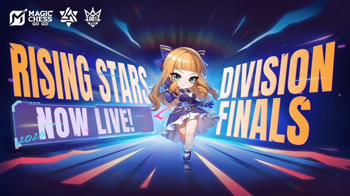 MagicChessGoGo's tweet image. MCGG Rising Stars - Division Finals opens this week!
Want to be a champion? The stage is open — anyone can claim the glory!
#MCGG
#magicchessgogo
#MRSS3
#MCGGRisingStars
#MRSGoToChampion