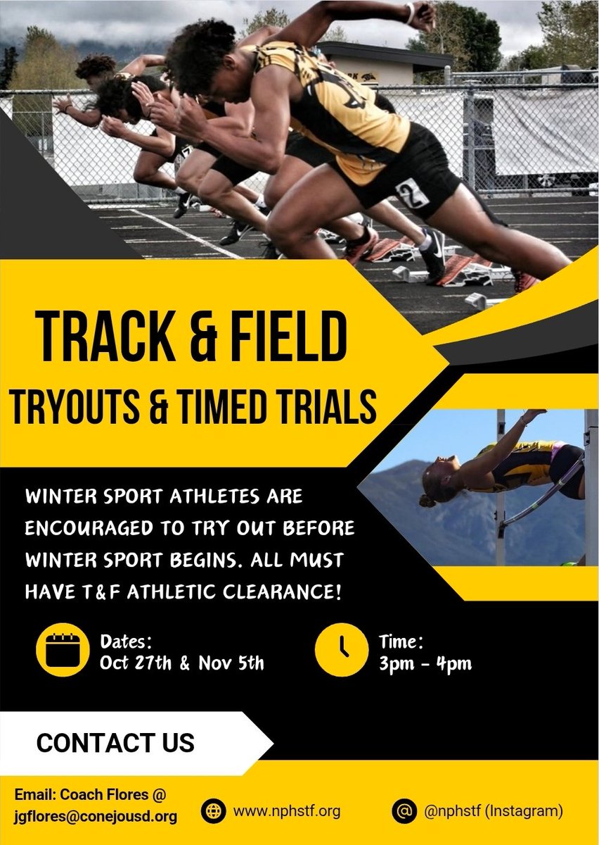 '25 League Champ/All County Boys 1st Team 100/200m:
4yr.📈: 11.81 ➡️ 10.49 | 25.08 ➡️ 21.20

'25 League Runner Up/All County Boys 2nd Team 100/200m:
3yr 📈: 11.3 ➡️ 10.63 | 23.5 ➡️ 21.36 

'25 League Champ/All County Girls 1st Team 100mH: 
4yr 📈: 16.6 ➡️ 14.63

Who's next?