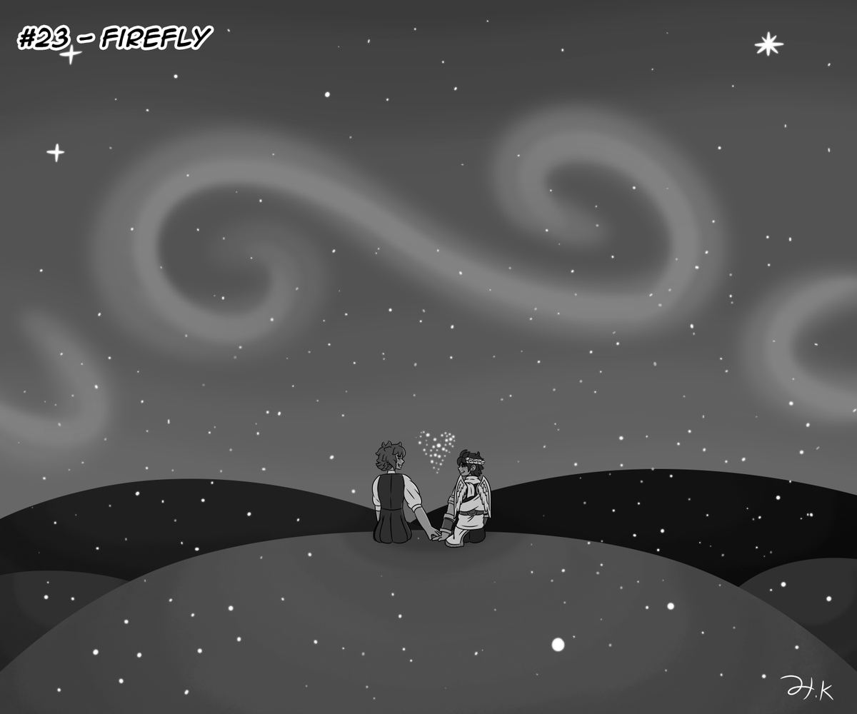 HKibago's tweet photo. A more atmospheric piece featuring my OC Leslie and her angel boyfriend, Pit. I should really do more stuff of these two...
#Inktober #Inktober2025 https://t.co/nCx1pjuX4v