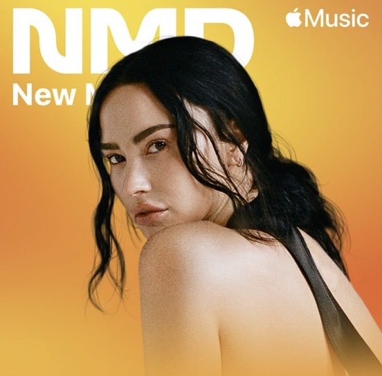 Demi Lovato for “New Music Daily” on Apple Music in the United States.