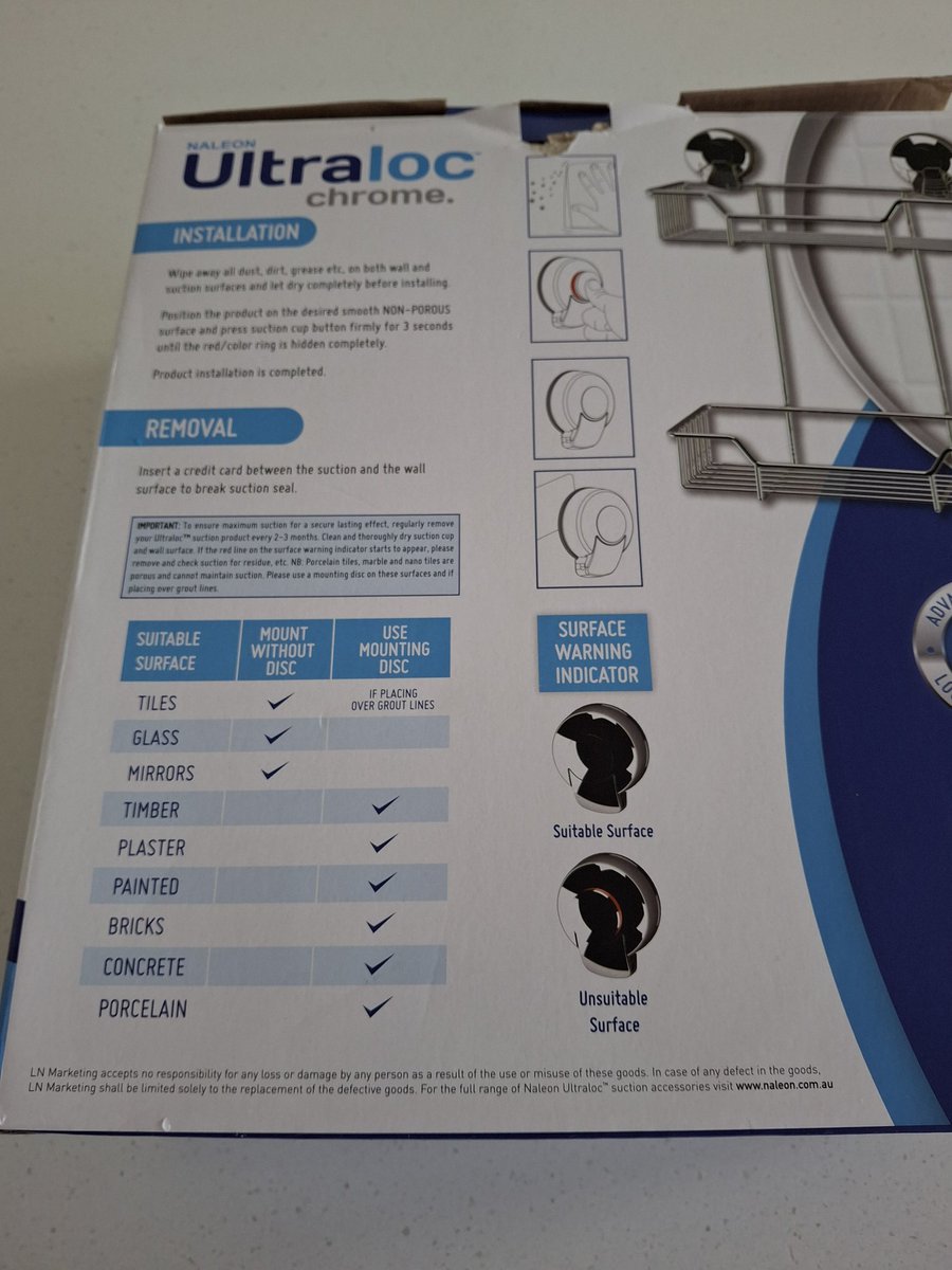 This is a rubbish product Briscoes.
Take it off your shelves.