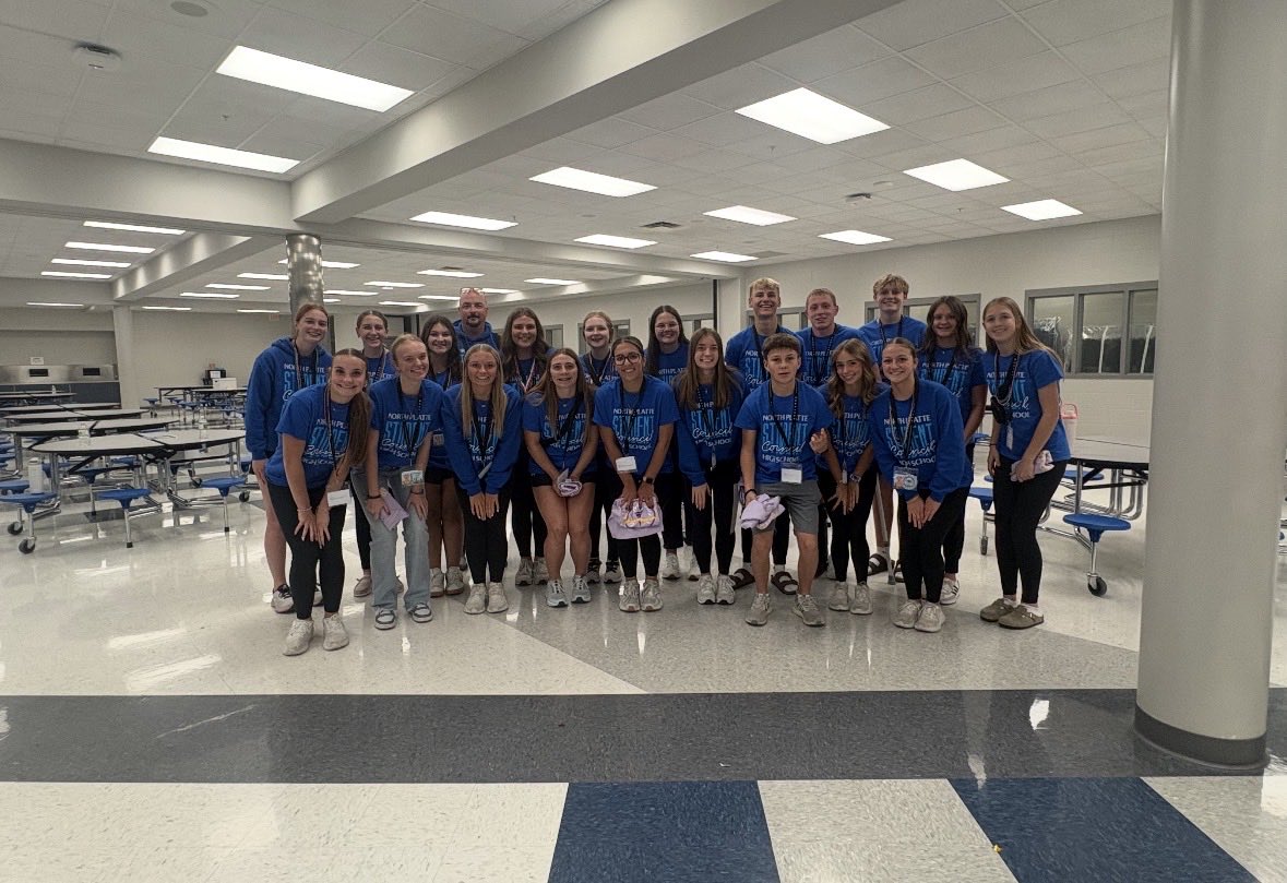 Student Council had an amazing time at State Convention at Papillion-La Vista South! NPHS was recognized as a Top Fundraiser with over $9,000 raised, Mr. Bruck named Advisor of the Year. 
Alex Sexton was elected State President Molly Jorgensen received First to Register Award!