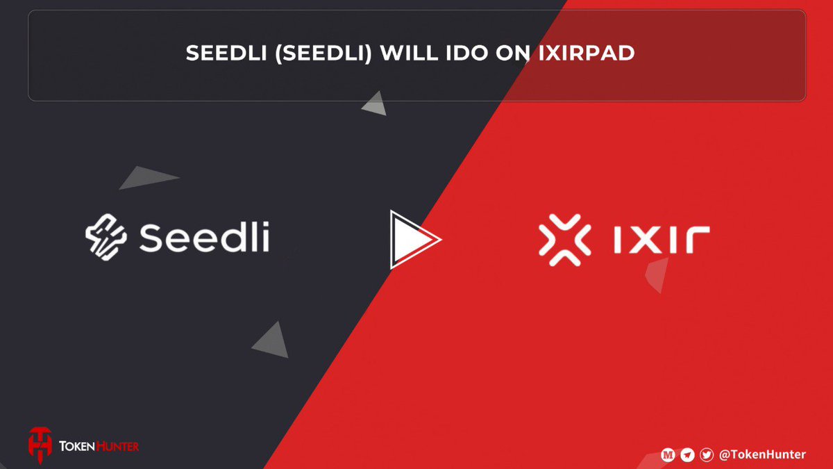 🚀 SEEDLI (SEEDLI) WILL IDO ON IXIRPAD

🔥 Big news! <a href="/SeedliCapital/">Seedli Capital</a>  will have its IDO on <a href="/ixirpad/">IXIRPAD</a>  — a perfect opportunity for #investors looking for the next big launch! 🌱💎

💬 What do you think about this upcoming IDO — will you be joining the #Seedli journey? 👀