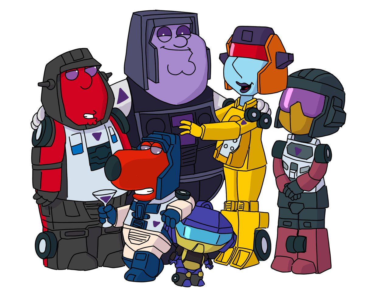 "Stunticon guy"

Family portrait, how I love my family

#Transformers #transformersart #transformersfanart #stunticons